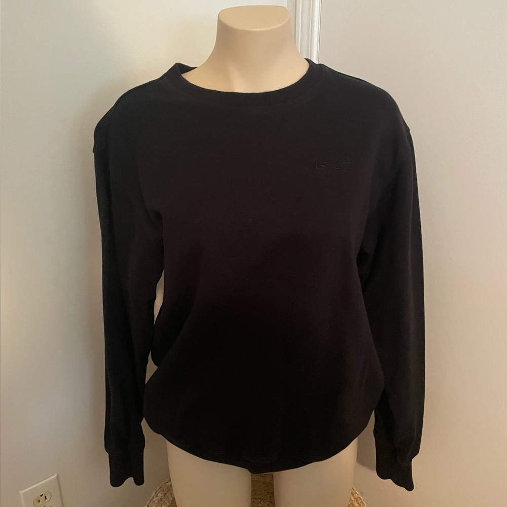 Black crew neck